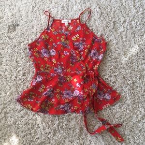 Floral Peplum